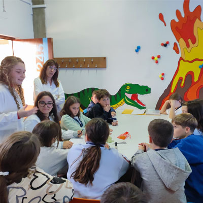 Clube Ciência Viva Recebe Alunos de Espanha do Programa ERASMUS+